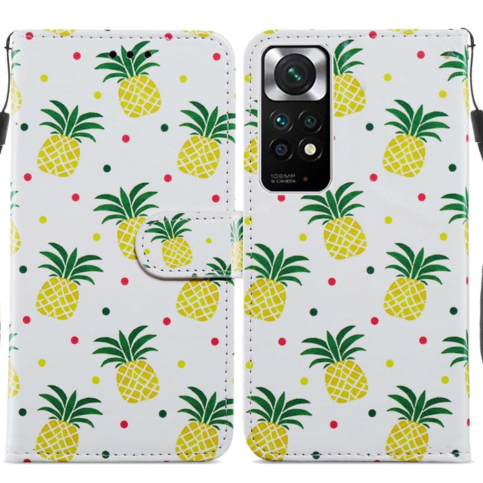 Estuche para teléfono de cuero con tapa horizontal con patrón pintado, For Xiaomi Redmi Note 11 Pro 4G / 5G, For Xiaomi Redmi Note 11 Global, For Xiaomi Poco M4 Pro, For Xiaomi Poco M4 Pro 5G, For Samsung Galaxy A13 4G, For Samsung Galaxy A23          ...