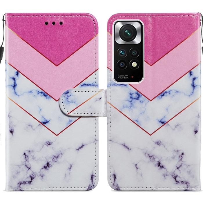 Estuche para teléfono de cuero con tapa horizontal con patrón pintado, For Xiaomi Redmi Note 11 Pro 4G / 5G, For Xiaomi Redmi Note 11 Global, For Xiaomi Poco M4 Pro, For Xiaomi Poco M4 Pro 5G, For Samsung Galaxy A13 4G, For Samsung Galaxy A23          ...
