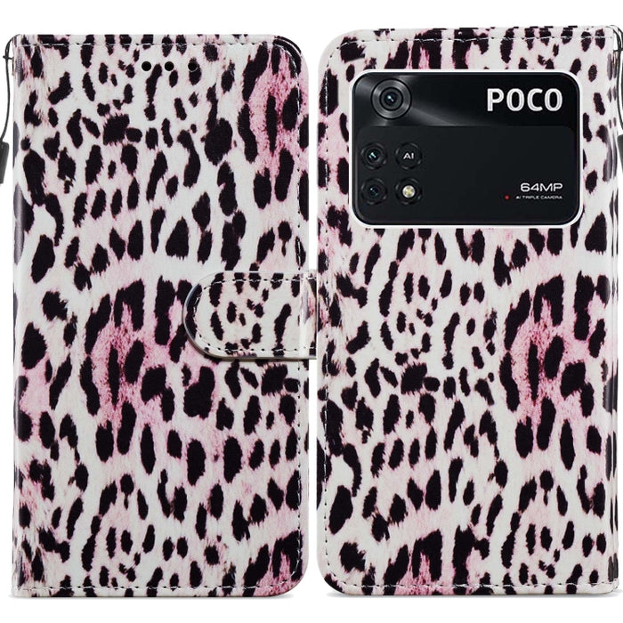 Estuche para teléfono de cuero con tapa horizontal con patrón pintado, For Xiaomi Redmi Note 11 Pro 4G / 5G, For Xiaomi Redmi Note 11 Global, For Xiaomi Poco M4 Pro, For Xiaomi Poco M4 Pro 5G, For Samsung Galaxy A13 4G, For Samsung Galaxy A23          ...