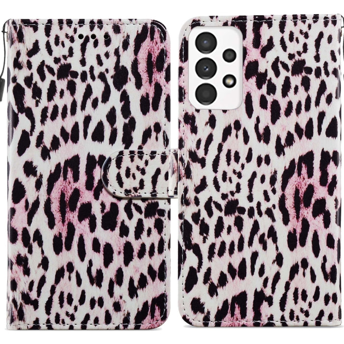 Estuche para teléfono de cuero con tapa horizontal con patrón pintado, For Xiaomi Redmi Note 11 Pro 4G / 5G, For Xiaomi Redmi Note 11 Global, For Xiaomi Poco M4 Pro, For Xiaomi Poco M4 Pro 5G, For Samsung Galaxy A13 4G, For Samsung Galaxy A23          ...