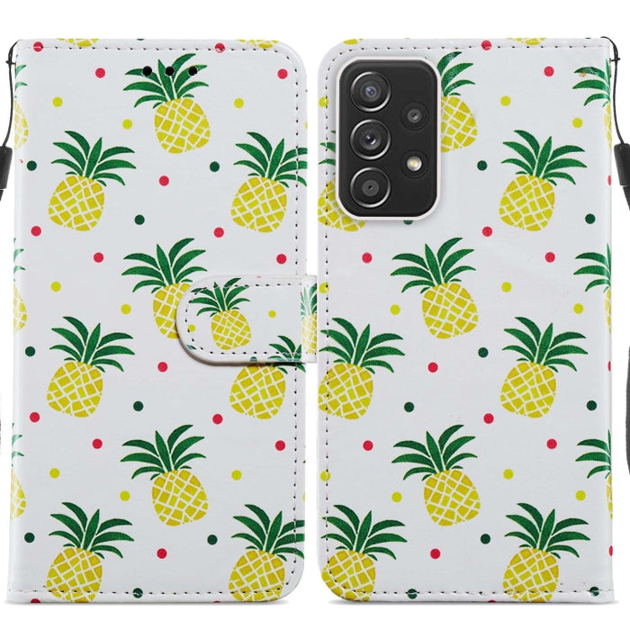Estuche para teléfono de cuero con tapa horizontal con patrón pintado, For Xiaomi Redmi Note 11 Pro 4G / 5G, For Xiaomi Redmi Note 11 Global, For Xiaomi Poco M4 Pro, For Xiaomi Poco M4 Pro 5G, For Samsung Galaxy A13 4G, For Samsung Galaxy A23          ...