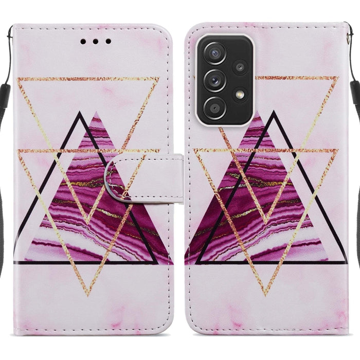Estuche para teléfono de cuero con tapa horizontal con patrón pintado, For Xiaomi Redmi Note 11 Pro 4G / 5G, For Xiaomi Redmi Note 11 Global, For Xiaomi Poco M4 Pro, For Xiaomi Poco M4 Pro 5G, For Samsung Galaxy A13 4G, For Samsung Galaxy A23          ...