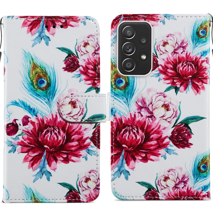 Estuche para teléfono de cuero con tapa horizontal con patrón pintado, For Xiaomi Redmi Note 11 Pro 4G / 5G, For Xiaomi Redmi Note 11 Global, For Xiaomi Poco M4 Pro, For Xiaomi Poco M4 Pro 5G, For Samsung Galaxy A13 4G, For Samsung Galaxy A23          ...