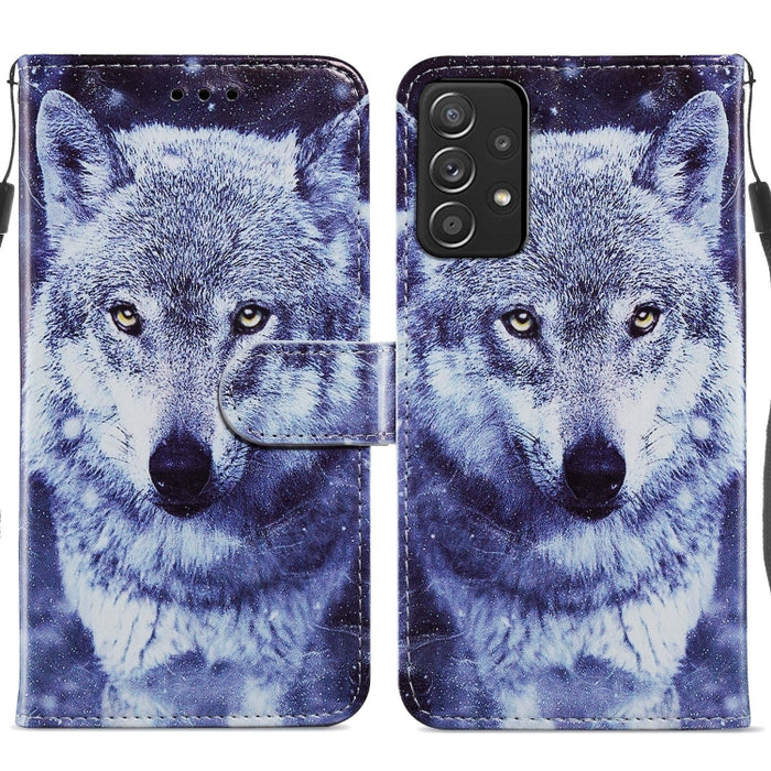 Estuche para teléfono de cuero con tapa horizontal con patrón pintado, For Xiaomi Redmi Note 11 Pro 4G / 5G, For Xiaomi Redmi Note 11 Global, For Xiaomi Poco M4 Pro, For Xiaomi Poco M4 Pro 5G, For Samsung Galaxy A13 4G, For Samsung Galaxy A23          ...