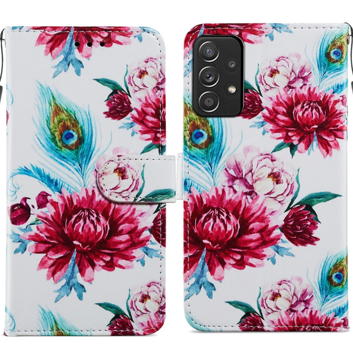 Estuche para teléfono de cuero con tapa horizontal con patrón pintado, For Xiaomi Redmi Note 11 Pro 4G / 5G, For Xiaomi Redmi Note 11 Global, For Xiaomi Poco M4 Pro, For Xiaomi Poco M4 Pro 5G, For Samsung Galaxy A13 4G, For Samsung Galaxy A23          ...