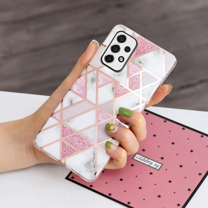 Caja del teléfono de TPU con patrón de galvanoplastia, For Xiaomi Redmi Note 11 4G, For Xiaomi Redmi Note 11 Global, For Samsung Galaxy A13 4G, For Samsung Galaxy A33 5G, For Samsung Galaxy A53 5G