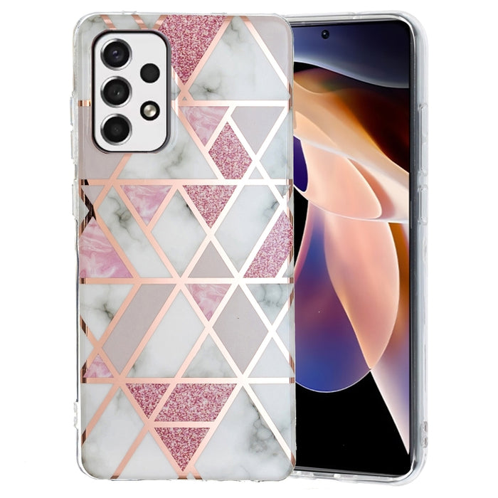 Caja del teléfono de TPU con patrón de galvanoplastia, For Xiaomi Redmi Note 11 4G, For Xiaomi Redmi Note 11 Global, For Samsung Galaxy A13 4G, For Samsung Galaxy A33 5G, For Samsung Galaxy A53 5G