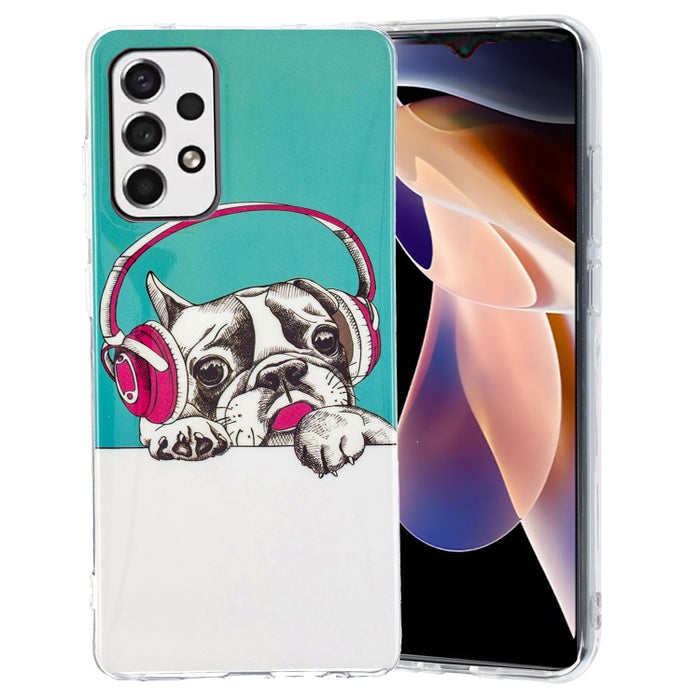 Estuche protector de teléfono TPU luminoso, For Xiaomi Redmi Note 11 Pro 4G / 5G, For Xiaomi Redmi Note 11 5G China, For Xiaomi Redmi Note 11 Global, For Samsung Galaxy A13 4G, For Samsung Galaxy A33 5G, For Samsung Galaxy A53 5G