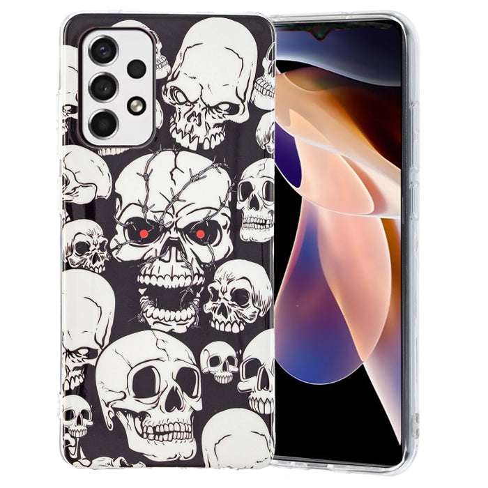 Estuche protector de teléfono TPU luminoso, For Xiaomi Redmi Note 11 Pro 4G / 5G, For Xiaomi Redmi Note 11 5G China, For Xiaomi Redmi Note 11 Global, For Samsung Galaxy A13 4G, For Samsung Galaxy A33 5G, For Samsung Galaxy A53 5G