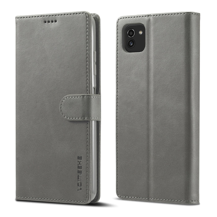 LC.IMEEKE Estuche para teléfono de cuero con textura de becerro, For Samsung Galaxy A03 164mm, For Xiaomi 12 Pro/12S Pro, For Xiaomi 12/12X/12S