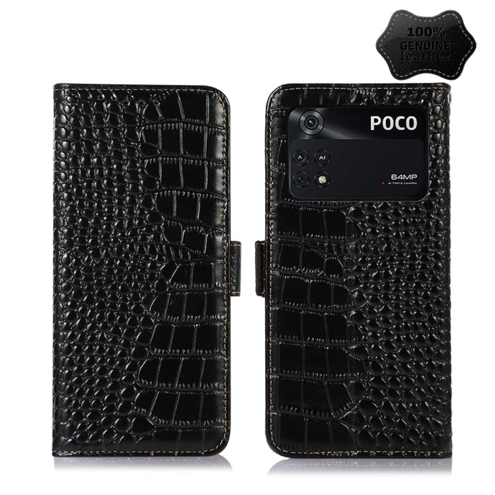 Estuche para teléfono de piel de vaca con capa superior de cocodrilo, For Xiaomi Redmi 10C / 10 India, For Xiaomi Redmi K40S, For Xiaomi Redmi K50 / K50 Pro, For Xiaomi Redmi K50 Gaming, For Xiaomi Redmi Note 11 4G/11S 4G Global                        ...