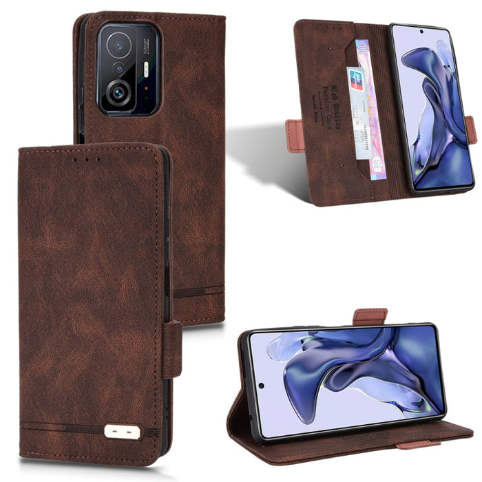 Funda de cuero para teléfono con cierre magnético, For Xiaomi 11T / 11T Pro, For OPPO A55s 5G, For OPPO A15