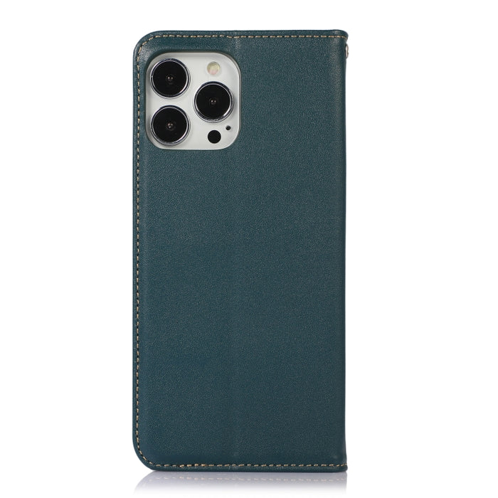 KHAZNEH Estuche para teléfono de cuero de vaca con capa superior de napa, For iPhone 13 Pro, For iPhone 13 Pro Max, For iPhone 12 Pro Max