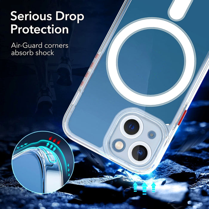Estuche para teléfono Cat-eye TPU + Acrylic Magsafe