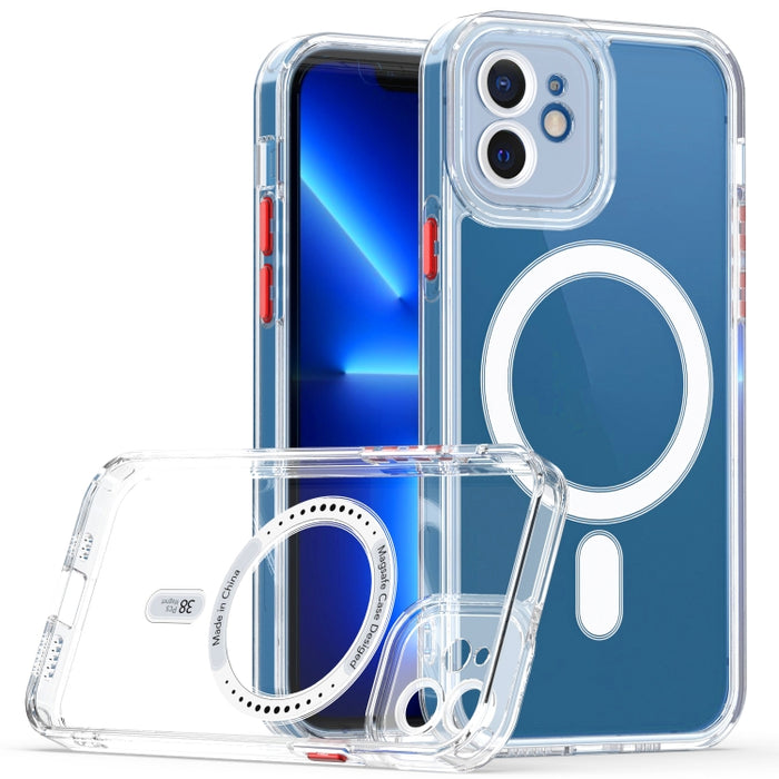 Estuche para teléfono Cat-eye TPU + Acrylic Magsafe