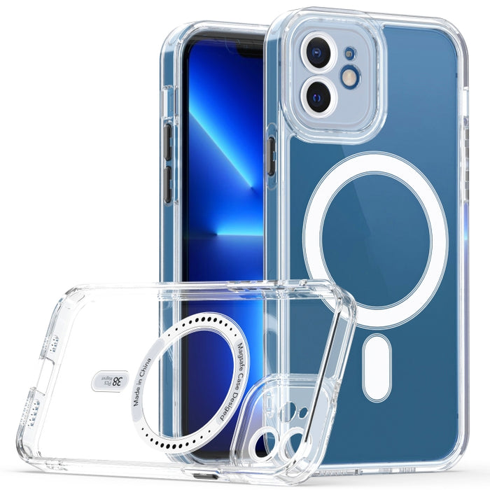 Estuche para teléfono Cat-eye TPU + Acrylic Magsafe