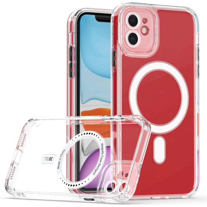Estuche para teléfono Cat-eye TPU + Acrylic Magsafe