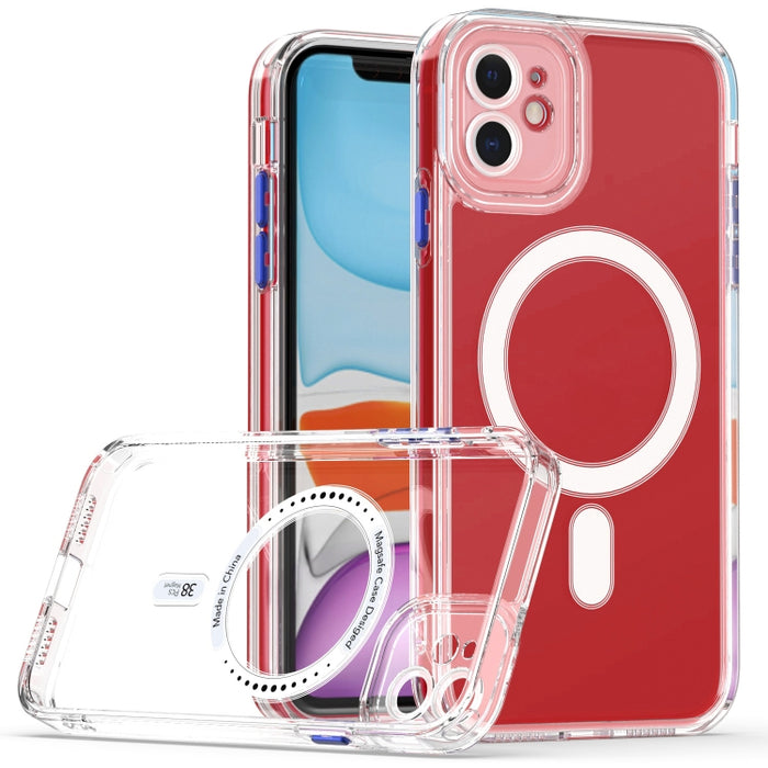 Estuche para teléfono Cat-eye TPU + Acrylic Magsafe