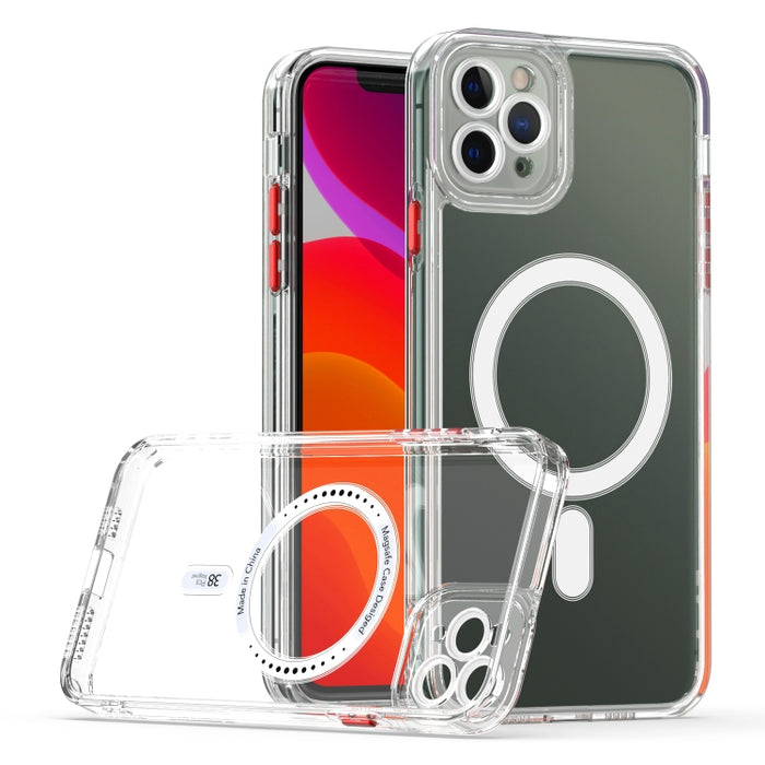 Estuche para teléfono Cat-eye TPU + Acrylic Magsafe