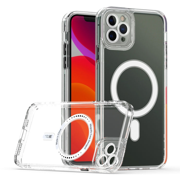 Estuche para teléfono Cat-eye TPU + Acrylic Magsafe