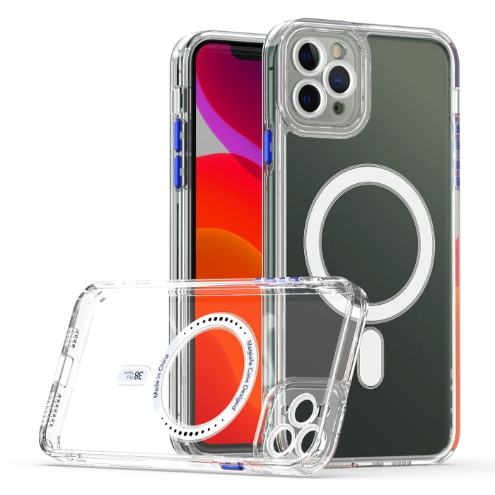 Estuche para teléfono Cat-eye TPU + Acrylic Magsafe