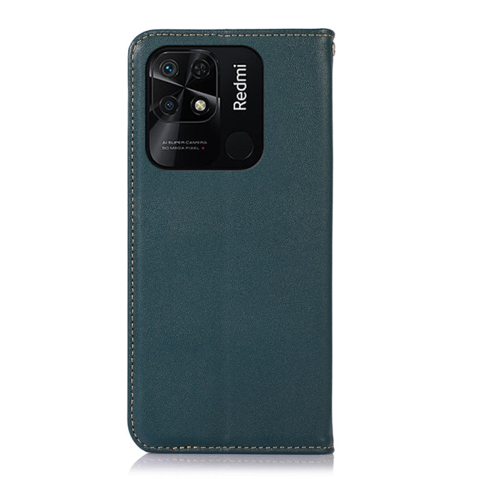 KHAZNEH Estuche para teléfono de cuero de vaca con capa superior de napa, For Xiaomi Redmi 10C / 10 India, For Xiaomi Redmi K40S, For Xiaomi Redmi K50 / K50 Pro, For Xiaomi Redmi K50 Gaming, For Xiaomi Redmi Note 11 4G/11S 4G Global                    ...