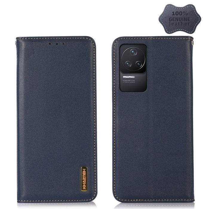 KHAZNEH Estuche para teléfono de cuero de vaca con capa superior de napa, For Xiaomi Redmi 10C / 10 India, For Xiaomi Redmi K40S, For Xiaomi Redmi K50 / K50 Pro, For Xiaomi Redmi K50 Gaming, For Xiaomi Redmi Note 11 4G/11S 4G Global                    ...