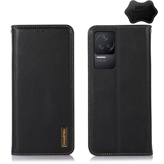 KHAZNEH Estuche para teléfono de cuero de vaca con capa superior de napa, For Xiaomi Redmi 10C / 10 India, For Xiaomi Redmi K40S, For Xiaomi Redmi K50 / K50 Pro, For Xiaomi Redmi K50 Gaming, For Xiaomi Redmi Note 11 4G/11S 4G Global                    ...