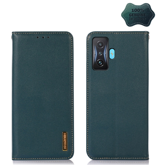 KHAZNEH Estuche para teléfono de cuero de vaca con capa superior de napa, For Xiaomi Redmi 10C / 10 India, For Xiaomi Redmi K40S, For Xiaomi Redmi K50 / K50 Pro, For Xiaomi Redmi K50 Gaming, For Xiaomi Redmi Note 11 4G/11S 4G Global                    ...