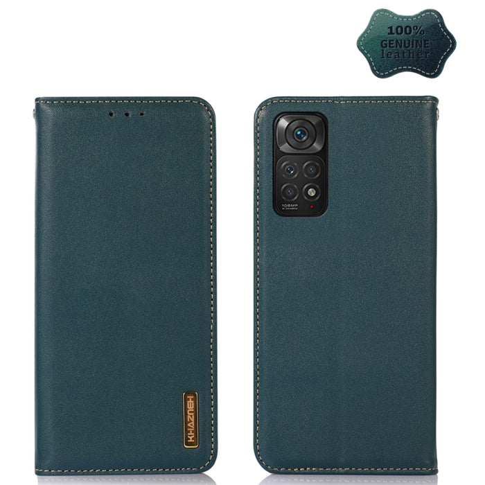 KHAZNEH Estuche para teléfono de cuero de vaca con capa superior de napa, For Xiaomi Redmi 10C / 10 India, For Xiaomi Redmi K40S, For Xiaomi Redmi K50 / K50 Pro, For Xiaomi Redmi K50 Gaming, For Xiaomi Redmi Note 11 4G/11S 4G Global                    ...