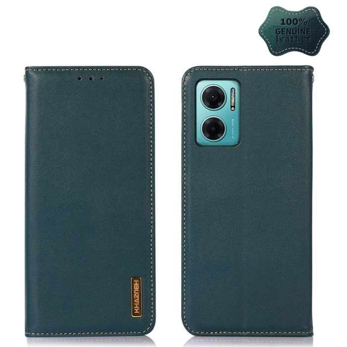KHAZNEH Estuche para teléfono de cuero de vaca con capa superior de napa, For Xiaomi Redmi 10C / 10 India, For Xiaomi Redmi K40S, For Xiaomi Redmi K50 / K50 Pro, For Xiaomi Redmi K50 Gaming, For Xiaomi Redmi Note 11 4G/11S 4G Global                    ...