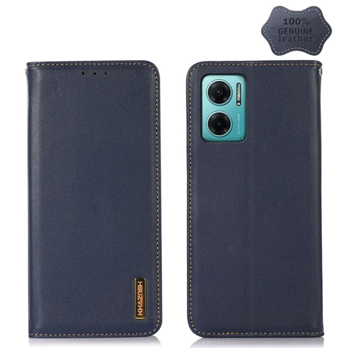 KHAZNEH Estuche para teléfono de cuero de vaca con capa superior de napa, For Xiaomi Redmi 10C / 10 India, For Xiaomi Redmi K40S, For Xiaomi Redmi K50 / K50 Pro, For Xiaomi Redmi K50 Gaming, For Xiaomi Redmi Note 11 4G/11S 4G Global                    ...