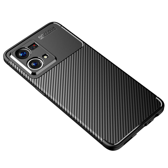 Funda de teléfono TPU a prueba de golpes con textura de fibra de carbono, For OPPO A57 2022, For OPPO Reno7 4G Global, For Xiaomi Black Shark 5 / 5 Pro