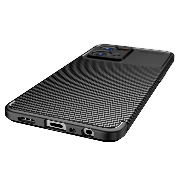 Funda de teléfono TPU a prueba de golpes con textura de fibra de carbono, For OPPO A57 2022, For OPPO Reno7 4G Global, For Xiaomi Black Shark 5 / 5 Pro