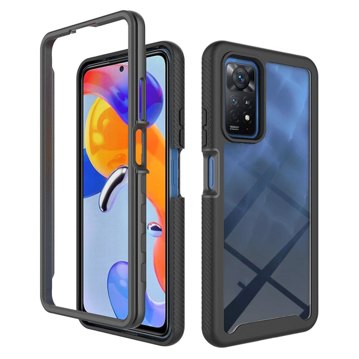 Starry Sky Solid Color Series PC + TPU Funda para teléfono, For Xiaomi Redmi Note 11 Pro Global, For Xiaomi Redmi Note 11 Global / Note 11S