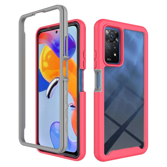 Starry Sky Solid Color Series PC + TPU Funda para teléfono, For Xiaomi Redmi Note 11 Pro Global, For Xiaomi Redmi Note 11 Global / Note 11S