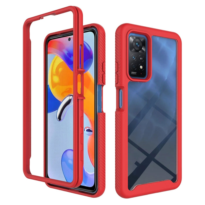 Starry Sky Solid Color Series PC + TPU Funda para teléfono, For Xiaomi Redmi Note 11 Pro Global, For Xiaomi Redmi Note 11 Global / Note 11S