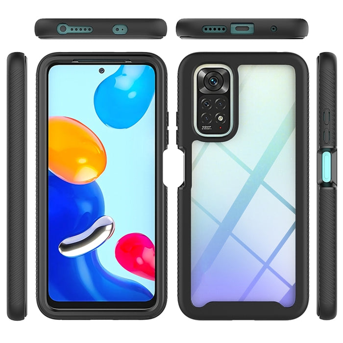 Starry Sky Solid Color Series PC + TPU Funda para teléfono, For Xiaomi Redmi Note 11 Pro Global, For Xiaomi Redmi Note 11 Global / Note 11S