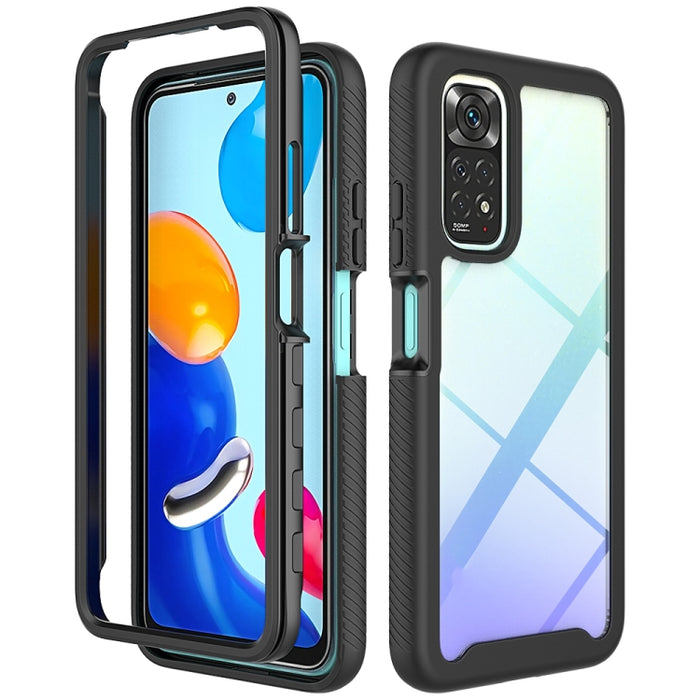 Starry Sky Solid Color Series PC + TPU Funda para teléfono, For Xiaomi Redmi Note 11 Pro Global, For Xiaomi Redmi Note 11 Global / Note 11S