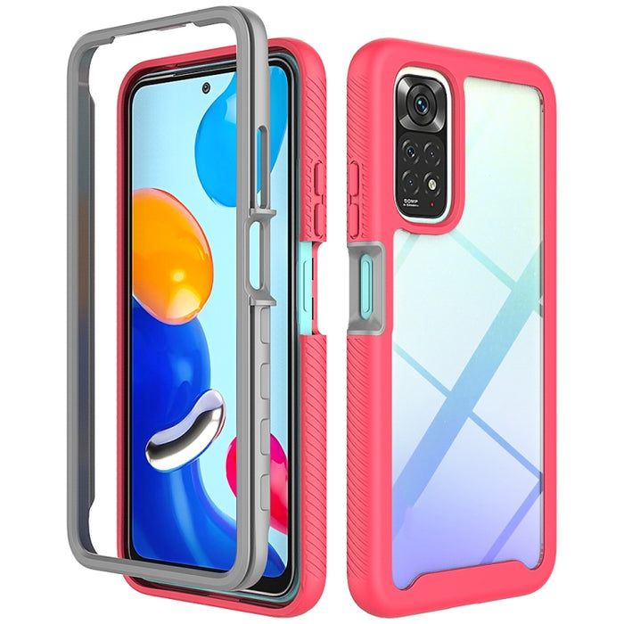 Starry Sky Solid Color Series PC + TPU Funda para teléfono, For Xiaomi Redmi Note 11 Pro Global, For Xiaomi Redmi Note 11 Global / Note 11S