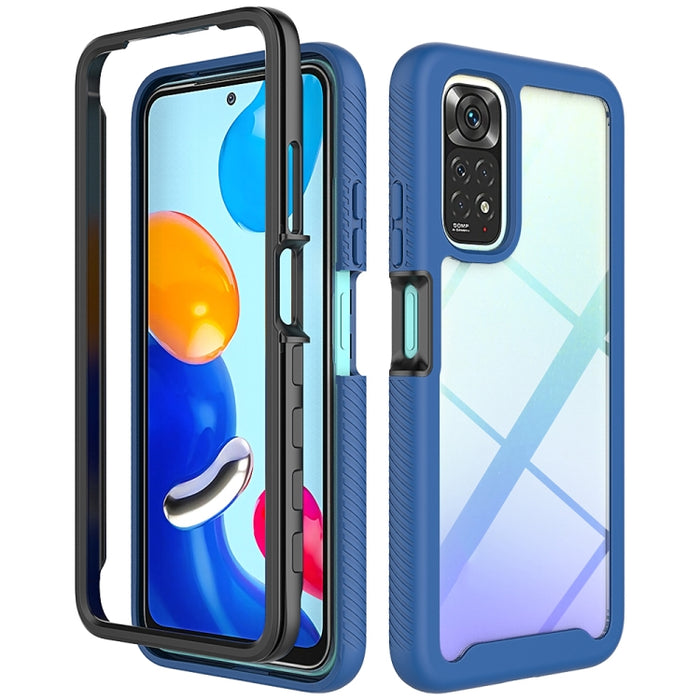 Starry Sky Solid Color Series PC + TPU Funda para teléfono, For Xiaomi Redmi Note 11 Pro Global, For Xiaomi Redmi Note 11 Global / Note 11S