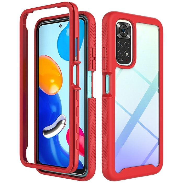 Starry Sky Solid Color Series PC + TPU Funda para teléfono, For Xiaomi Redmi Note 11 Pro Global, For Xiaomi Redmi Note 11 Global / Note 11S
