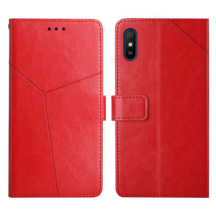 Estuche para teléfono de cuero con tapa horizontal y costuras en Y, For Xiaomi Redmi 9, For Xiaomi Redmi 9A, For Xiaomi Redmi 9C, For Xiaomi Poco M3 / Redmi 9T, For Xiaomi Redmi 10, For Xiaomi Redmi 10 5G / Note 11E, For Xiaomi Redmi 10A               ...