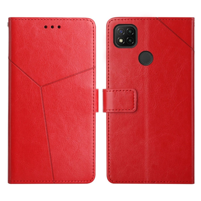 Estuche para teléfono de cuero con tapa horizontal y costuras en Y, For Xiaomi Redmi 9, For Xiaomi Redmi 9A, For Xiaomi Redmi 9C, For Xiaomi Poco M3 / Redmi 9T, For Xiaomi Redmi 10, For Xiaomi Redmi 10 5G / Note 11E, For Xiaomi Redmi 10A               ...