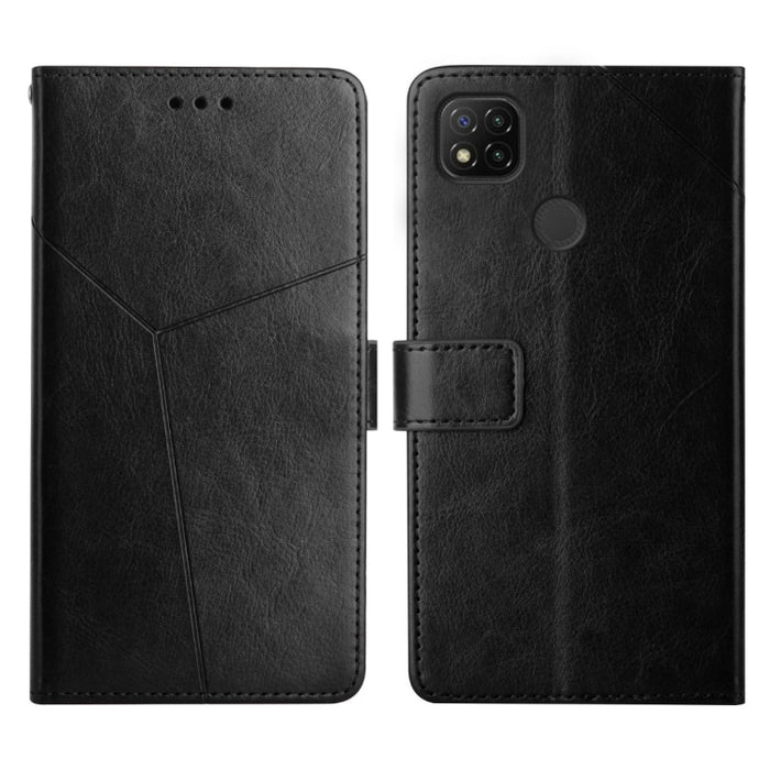 Estuche para teléfono de cuero con tapa horizontal y costuras en Y, For Xiaomi Redmi 9, For Xiaomi Redmi 9A, For Xiaomi Redmi 9C, For Xiaomi Poco M3 / Redmi 9T, For Xiaomi Redmi 10, For Xiaomi Redmi 10 5G / Note 11E, For Xiaomi Redmi 10A               ...