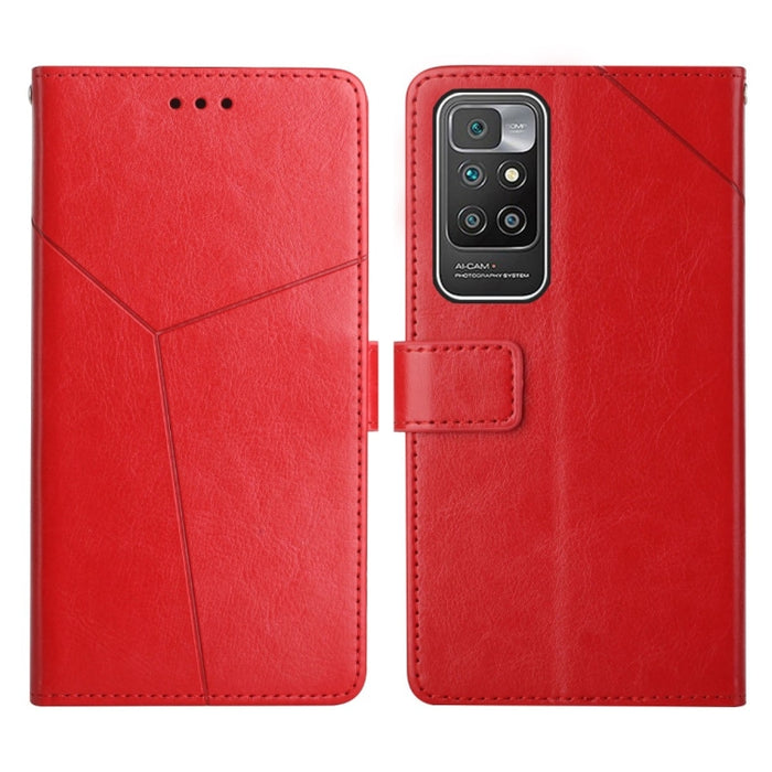 Estuche para teléfono de cuero con tapa horizontal y costuras en Y, For Xiaomi Redmi 9, For Xiaomi Redmi 9A, For Xiaomi Redmi 9C, For Xiaomi Poco M3 / Redmi 9T, For Xiaomi Redmi 10, For Xiaomi Redmi 10 5G / Note 11E, For Xiaomi Redmi 10A               ...