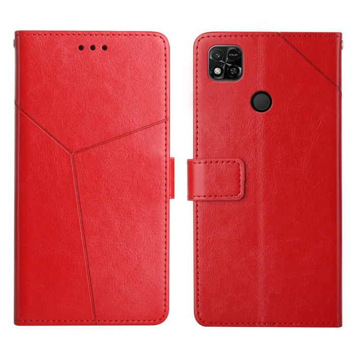 Estuche para teléfono de cuero con tapa horizontal y costuras en Y, For Xiaomi Redmi 9, For Xiaomi Redmi 9A, For Xiaomi Redmi 9C, For Xiaomi Poco M3 / Redmi 9T, For Xiaomi Redmi 10, For Xiaomi Redmi 10 5G / Note 11E, For Xiaomi Redmi 10A               ...