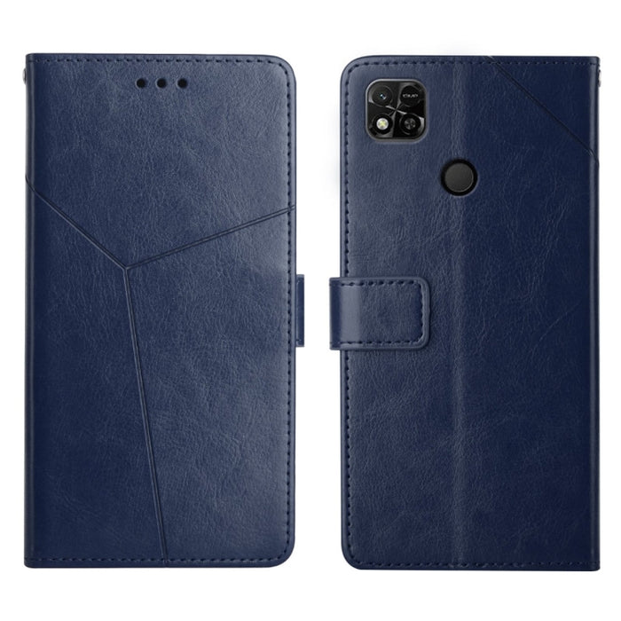 Estuche para teléfono de cuero con tapa horizontal y costuras en Y, For Xiaomi Redmi 9, For Xiaomi Redmi 9A, For Xiaomi Redmi 9C, For Xiaomi Poco M3 / Redmi 9T, For Xiaomi Redmi 10, For Xiaomi Redmi 10 5G / Note 11E, For Xiaomi Redmi 10A               ...