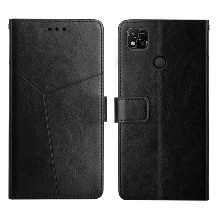 Estuche para teléfono de cuero con tapa horizontal y costuras en Y, For Xiaomi Redmi 9, For Xiaomi Redmi 9A, For Xiaomi Redmi 9C, For Xiaomi Poco M3 / Redmi 9T, For Xiaomi Redmi 10, For Xiaomi Redmi 10 5G / Note 11E, For Xiaomi Redmi 10A               ...