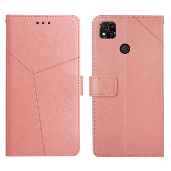 Estuche para teléfono de cuero con tapa horizontal y costuras en Y, For Xiaomi Redmi 9, For Xiaomi Redmi 9A, For Xiaomi Redmi 9C, For Xiaomi Poco M3 / Redmi 9T, For Xiaomi Redmi 10, For Xiaomi Redmi 10 5G / Note 11E, For Xiaomi Redmi 10A               ...
